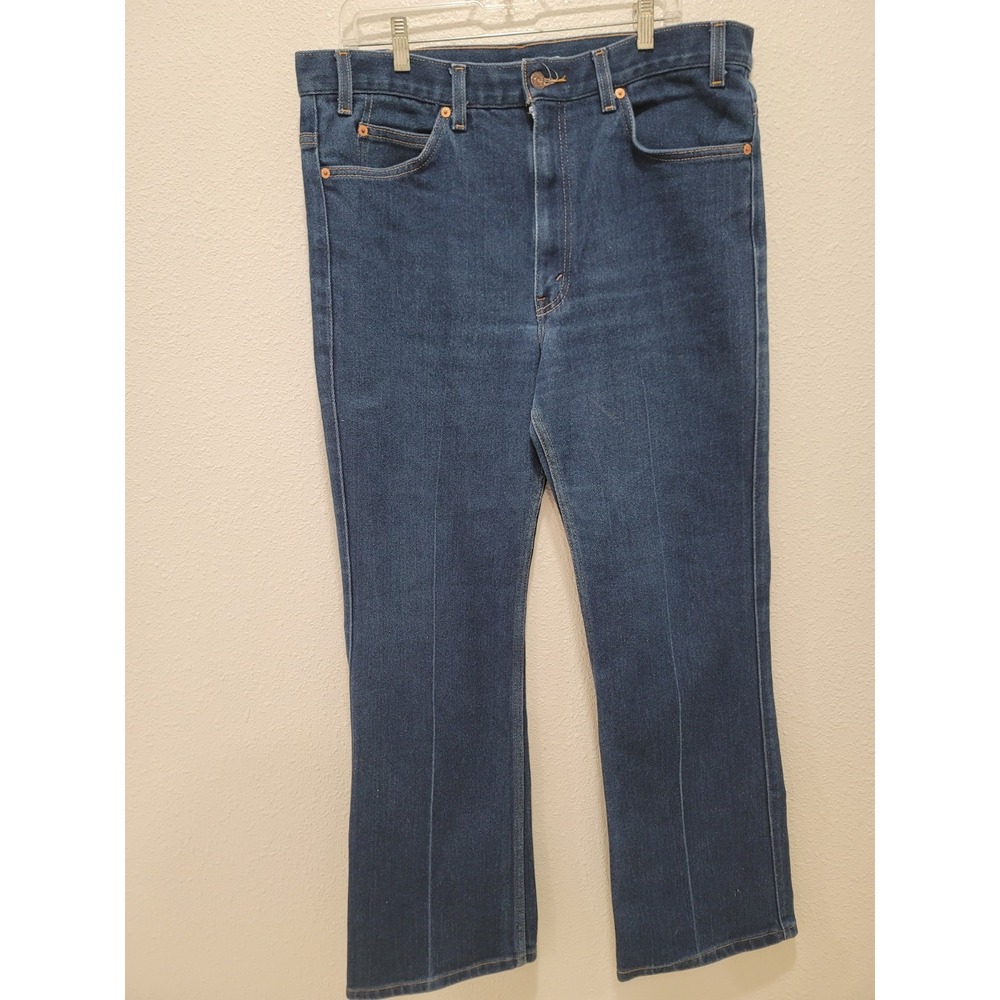 Levis 517 38x32 jeans boot cut black label 2017 excellent shape
